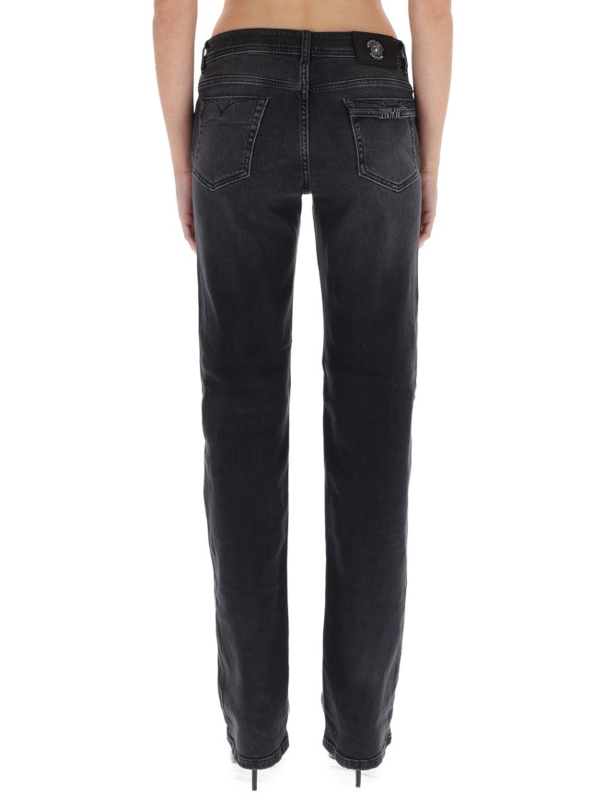 Black Straight Flat Front Pants 4