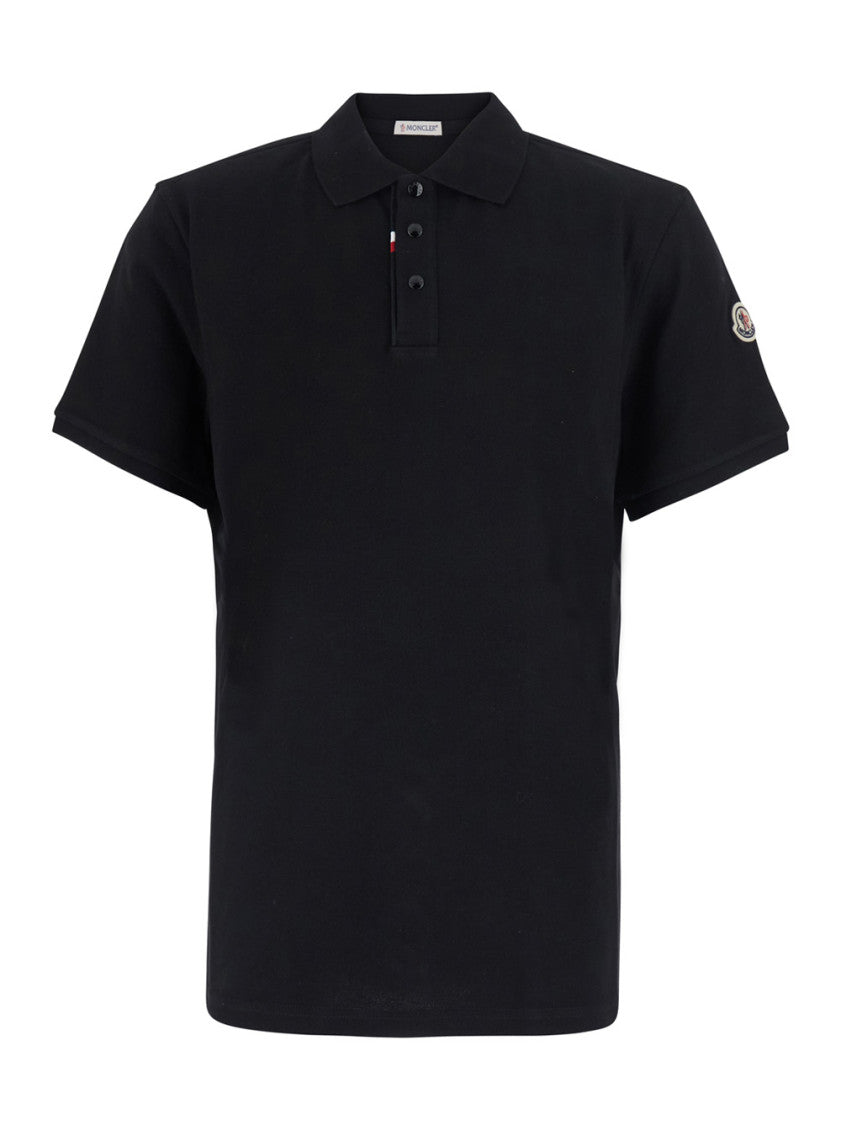 Black Shirt Collar Polo 1