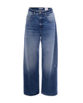 Blue Relaxed Mid Rise Jeans 1