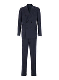 Navy Blue Double Breasted Suit 1