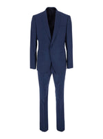Navy Blue Single Breasted Suit 1