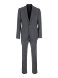 Grey Notched Lapel Suit 1
