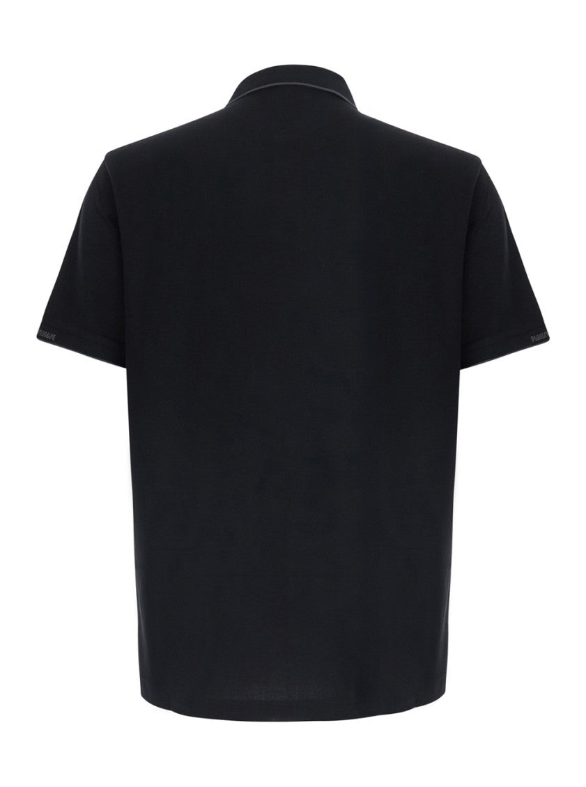 Black Shirt Collar Polo 2
