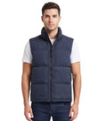 Navy Blue Sleeveless Jacket 1