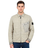 Light Beige Quilted Jacket 1