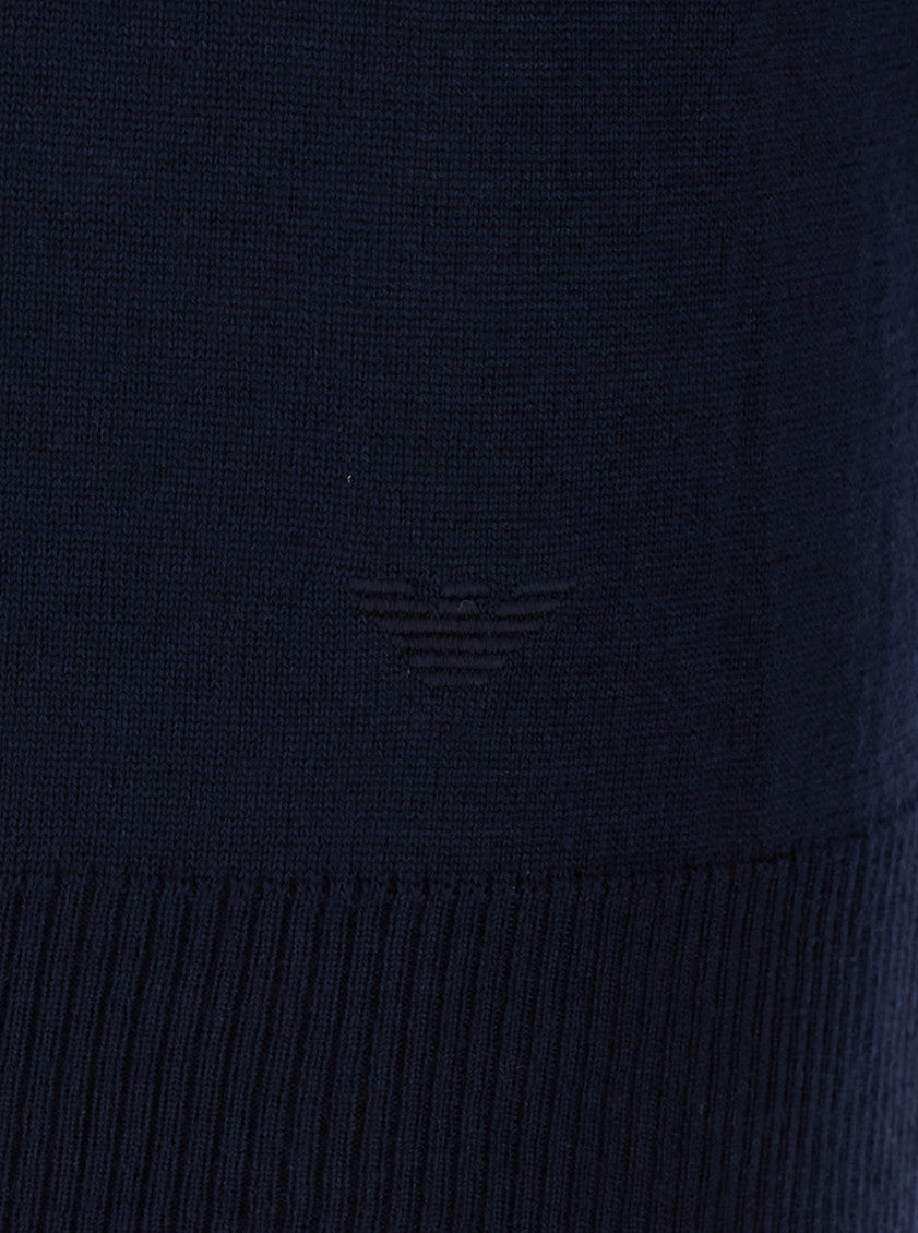 Navy Blue Polo Sweater 3