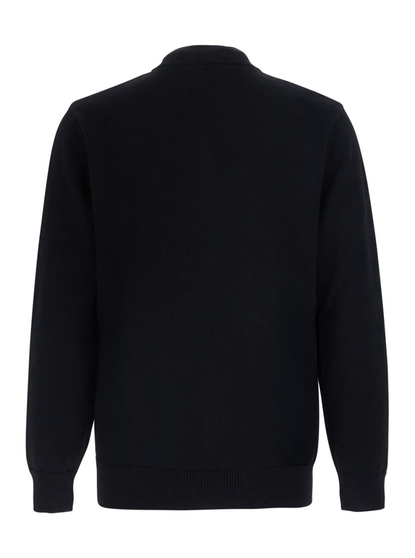 Black Regular Logo Sweater 2