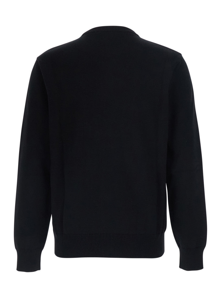 Black Crew Neck Sweater 2