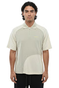 Beige Shirt Collar Polo 1