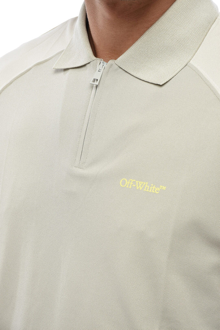 Beige Shirt Collar Polo 3