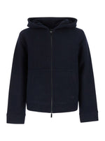 Blue Regular Hooded Jacket 1