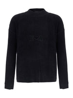 Black Crew Neck Sweater 1