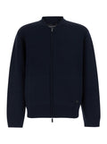 Blue Zip-Up Cardigan 1