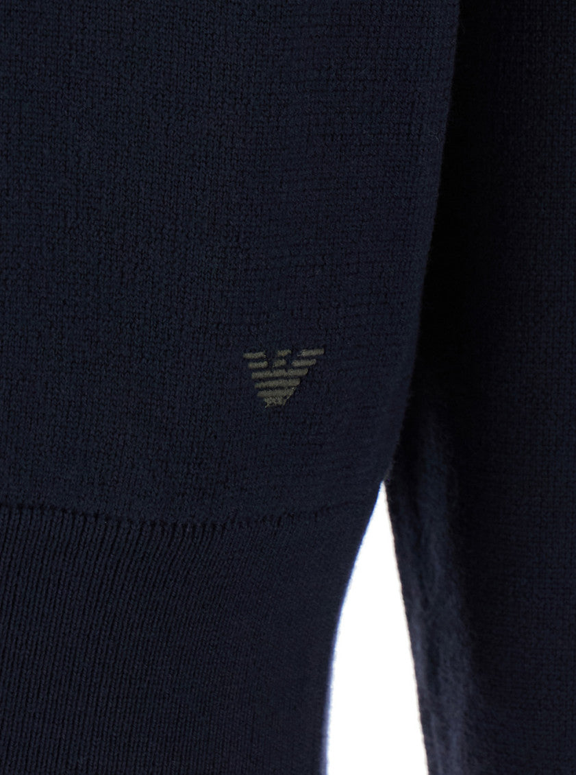 Blue Zip-Up Cardigan 3