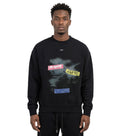 Black Graphic Logo Sweatshirt 1