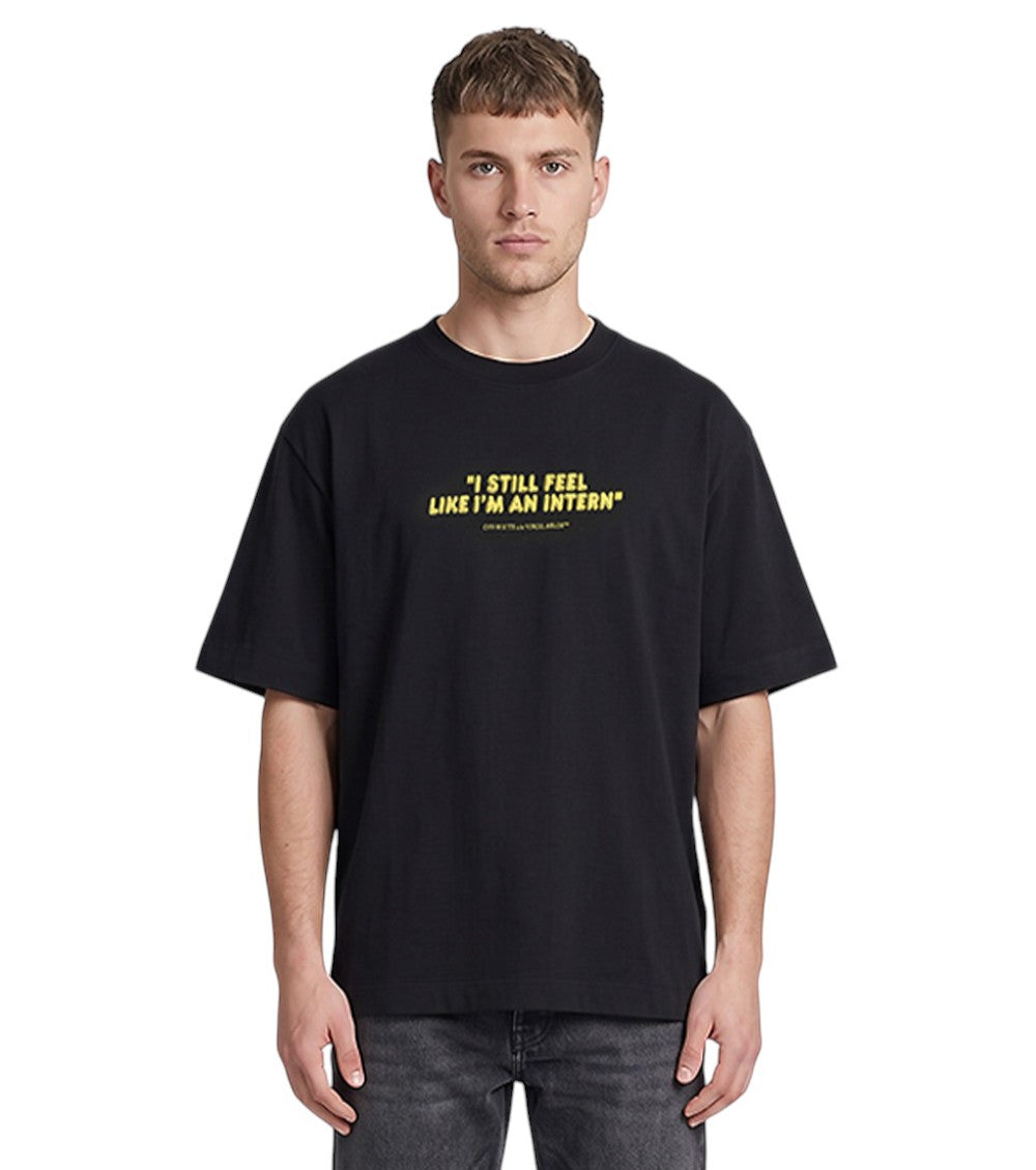 Black Relaxed Graphic T-Shirt 1