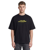 Black Relaxed Graphic T-Shirt 1