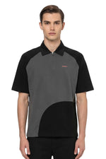 Black Shirt Collar Polo 1