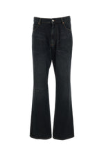 Dark Blue Mid Rise Jeans 1