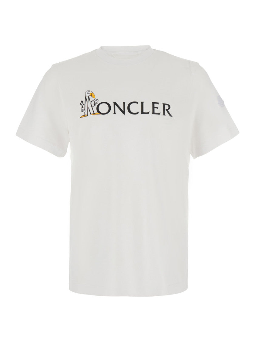 White Crew Neck T-Shirt 1