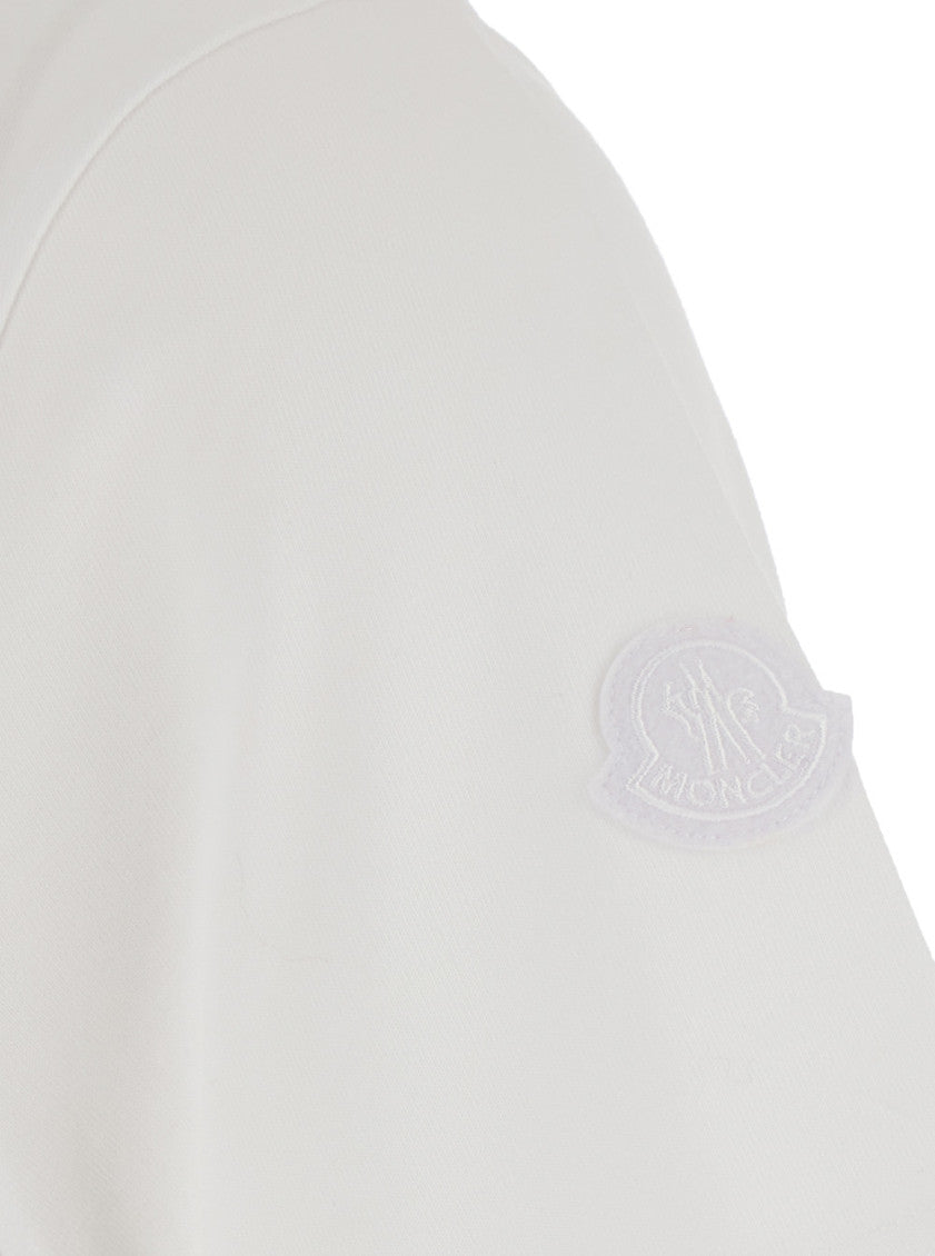 White Crew Neck T-Shirt 3
