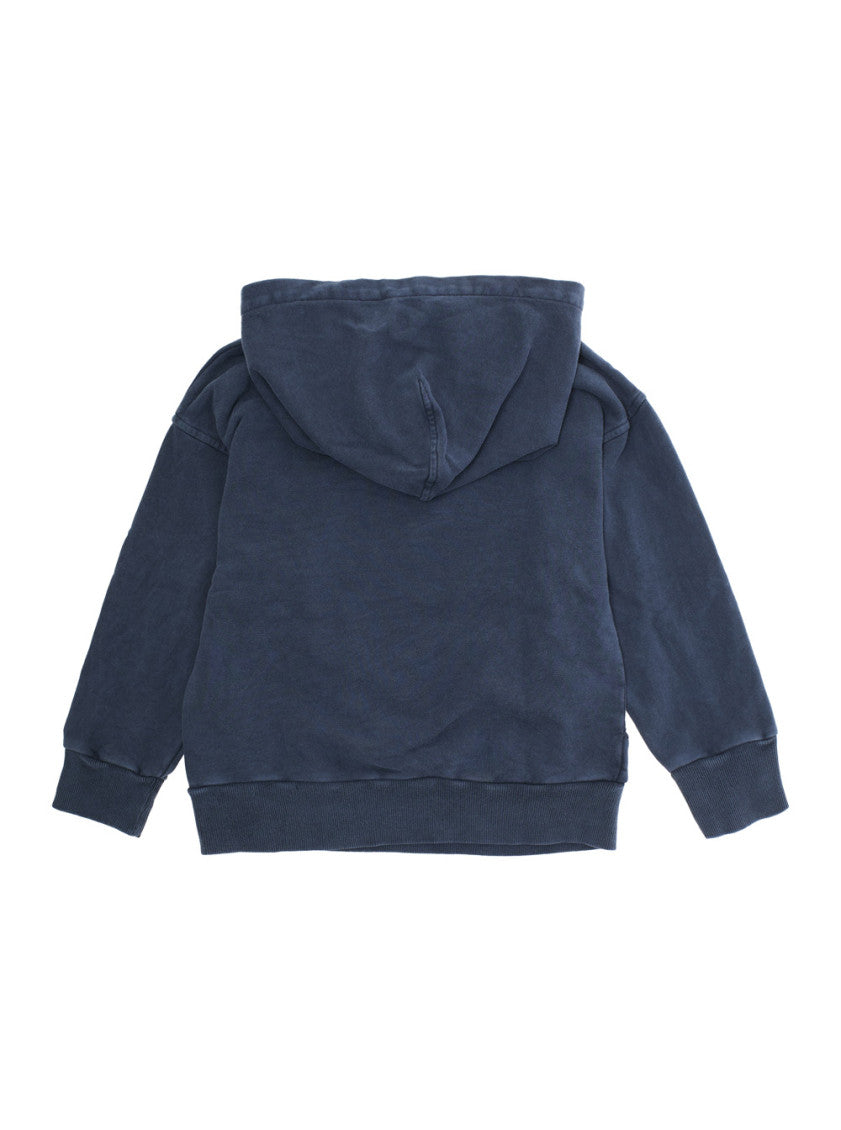 Boys Blue Logo Hoodie 2