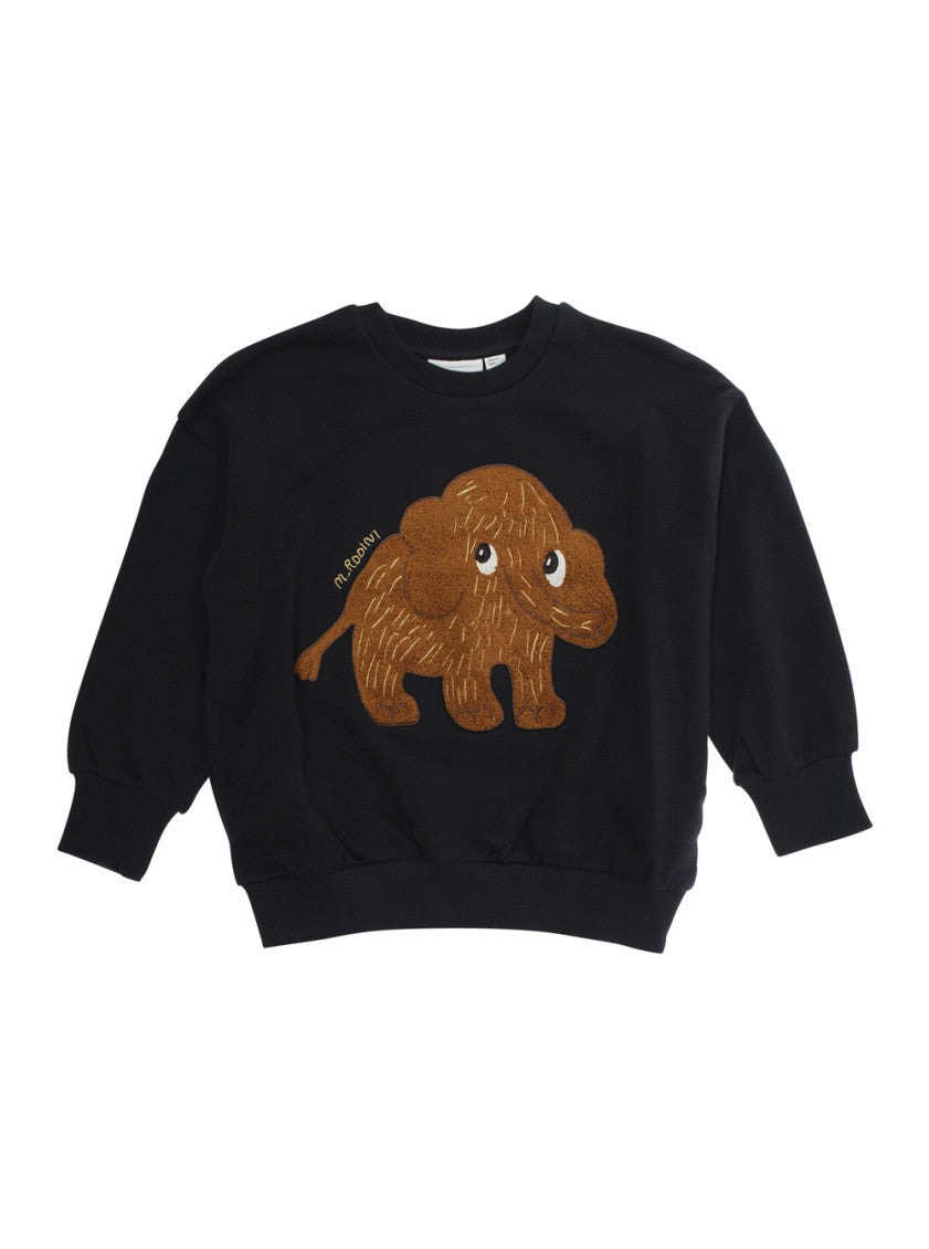 Boys Black Graphic Sweatshirt 1