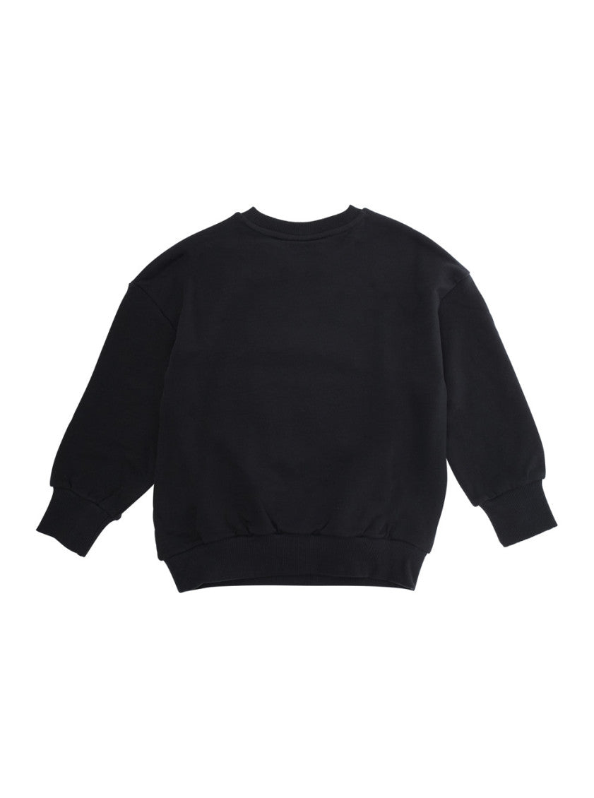 Boys Black Graphic Sweatshirt 2