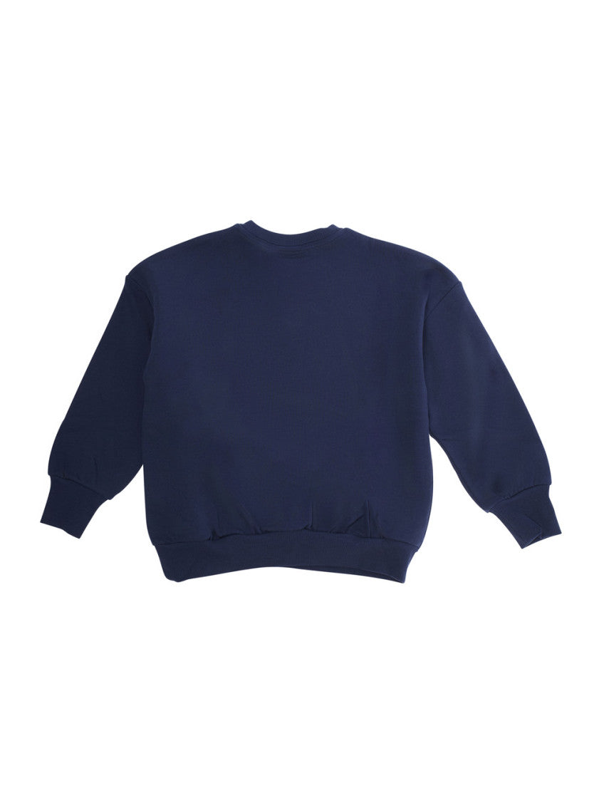 Baby Boy Navy Blue Graphic Sweatshirt 2