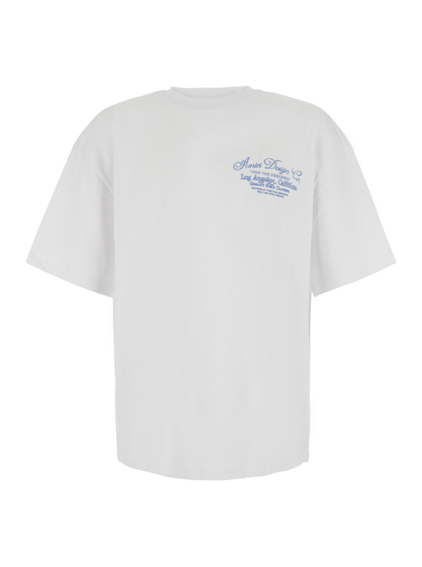 White Crew Neck T-Shirt 1