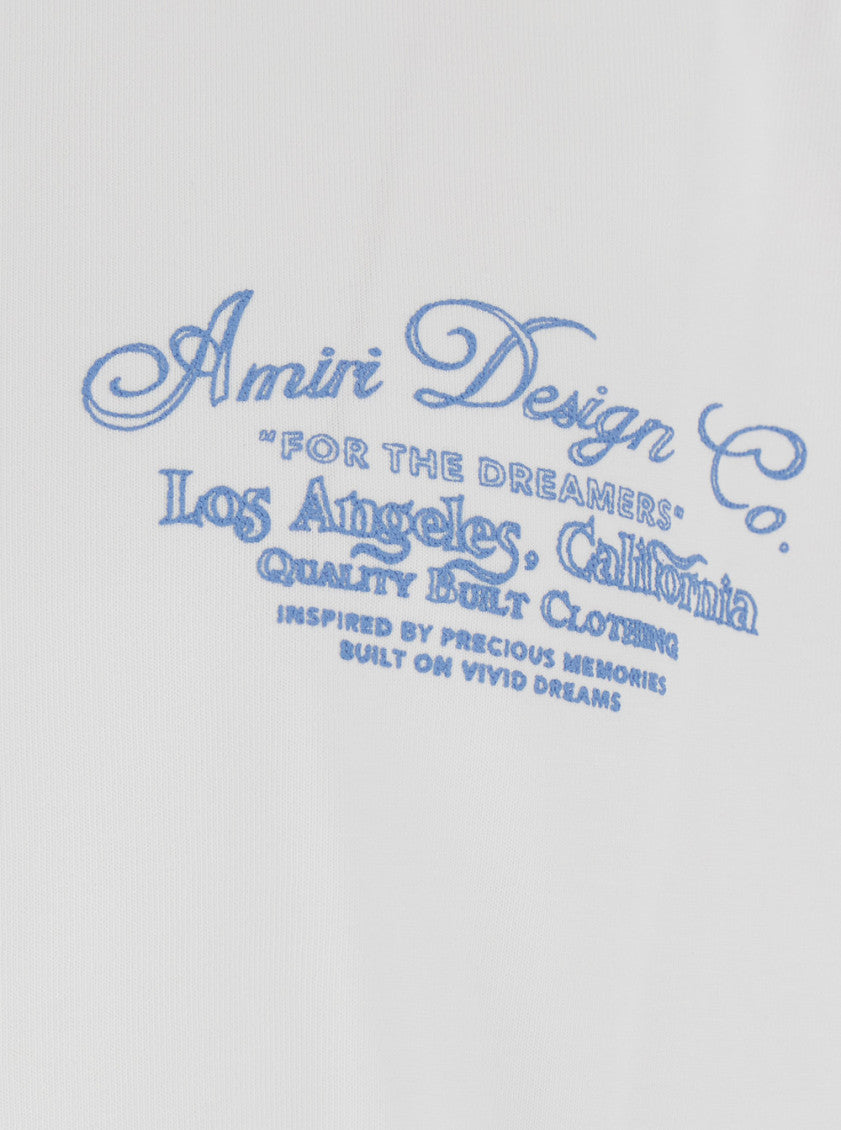 White Crew Neck T-Shirt 3