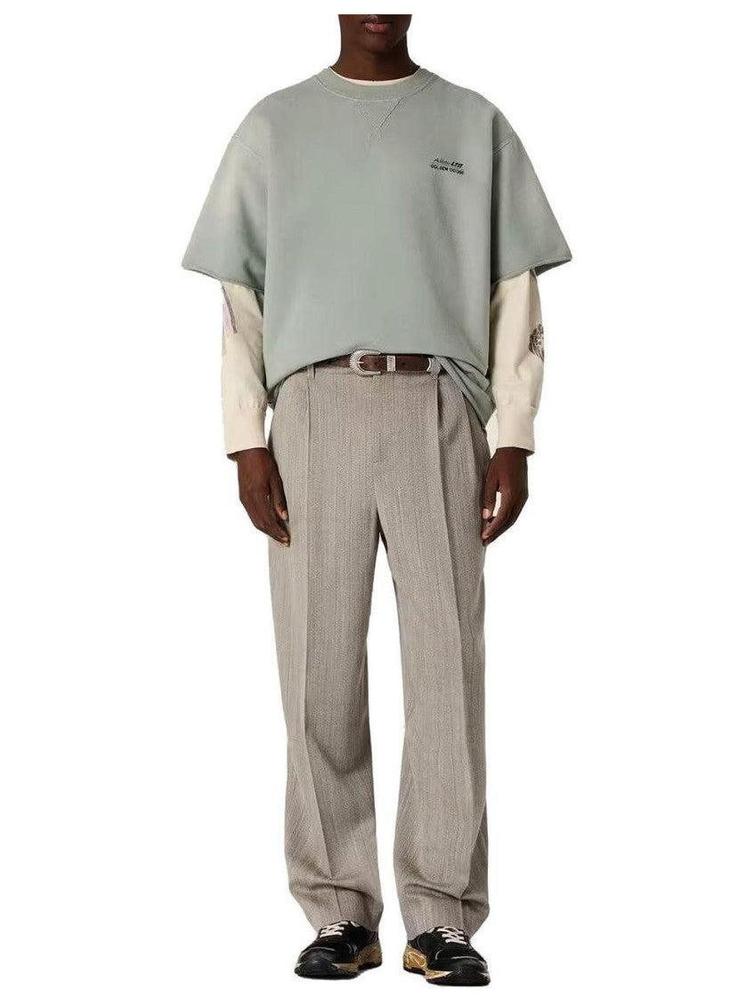 Sage Green Logo T-Shirt 4
