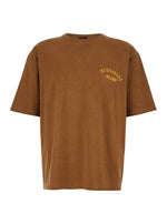 Brown Crew Neck T-Shirt 1