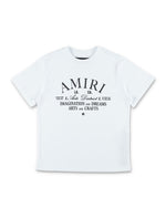 Kids White Printed T-Shirt 1