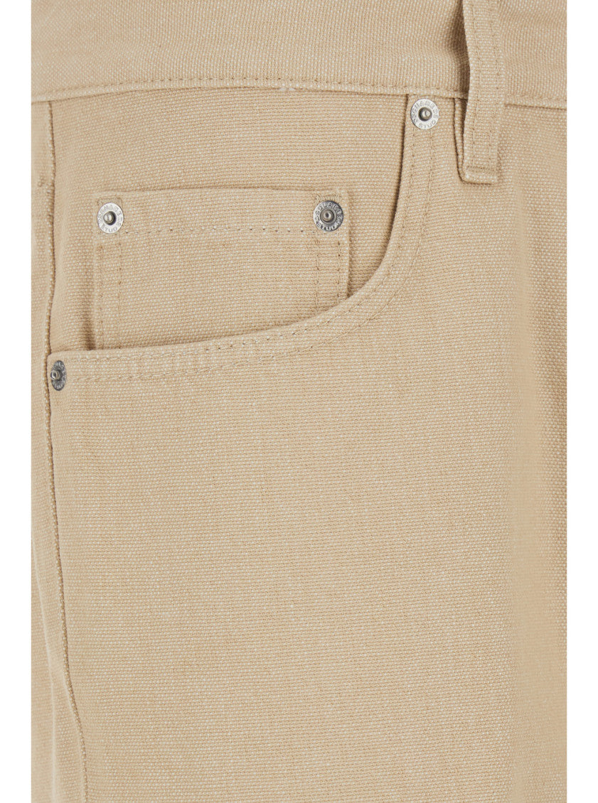 Beige Mid Rise Jeans 3