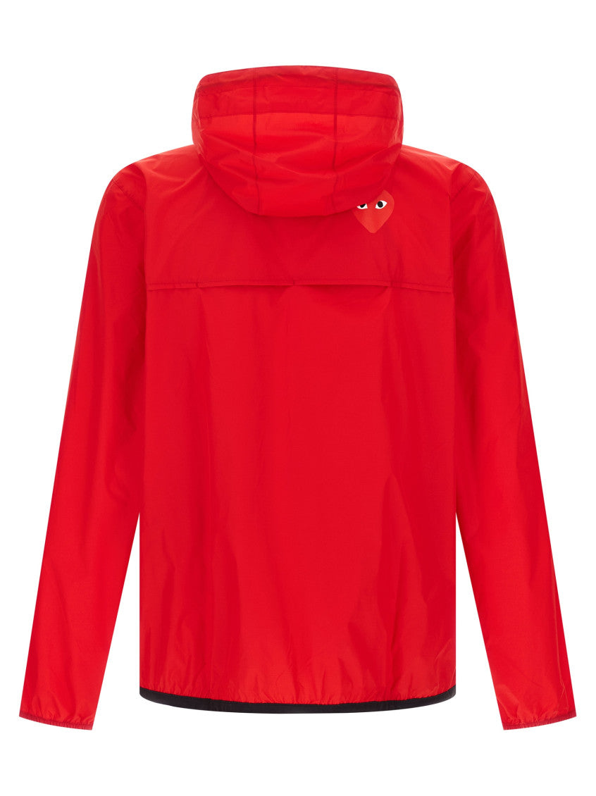 Red Logo Hood Jacket 2