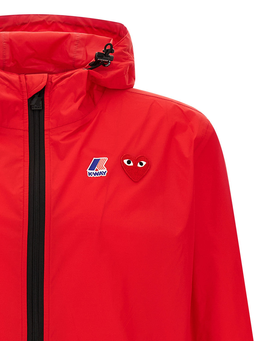Red Logo Hood Jacket 3