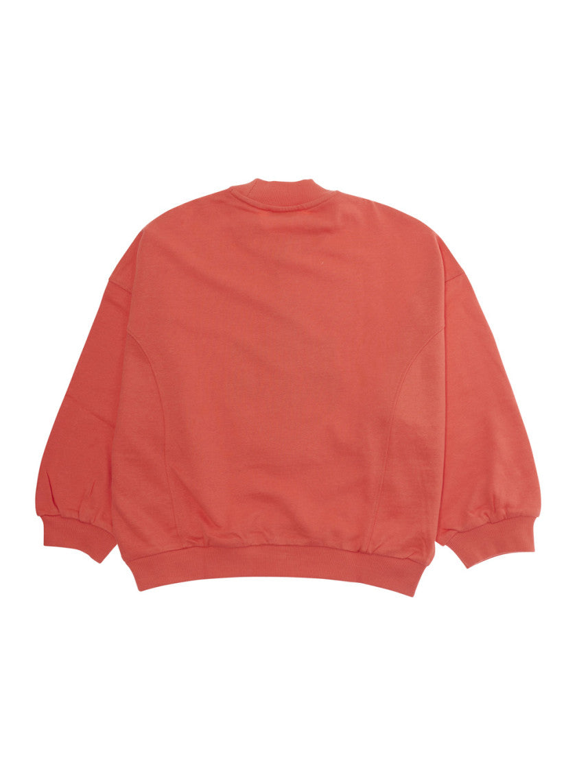 Boys Red Printed Sweatshirt 2