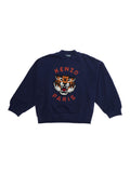 Boys Navy Blue Printed Sweatshirt 1