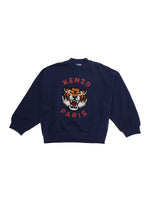 Boys Navy Blue Printed Sweatshirt 1