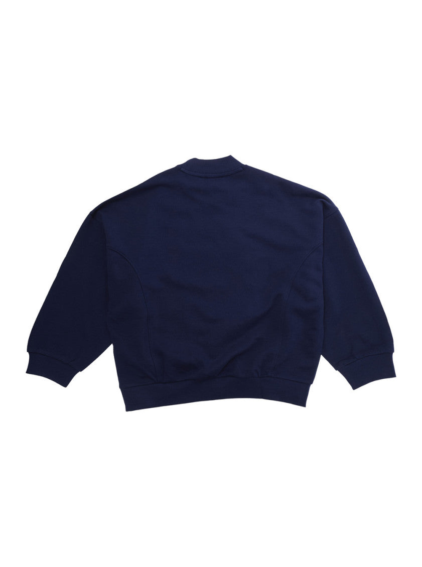 Boys Navy Blue Printed Sweatshirt 2