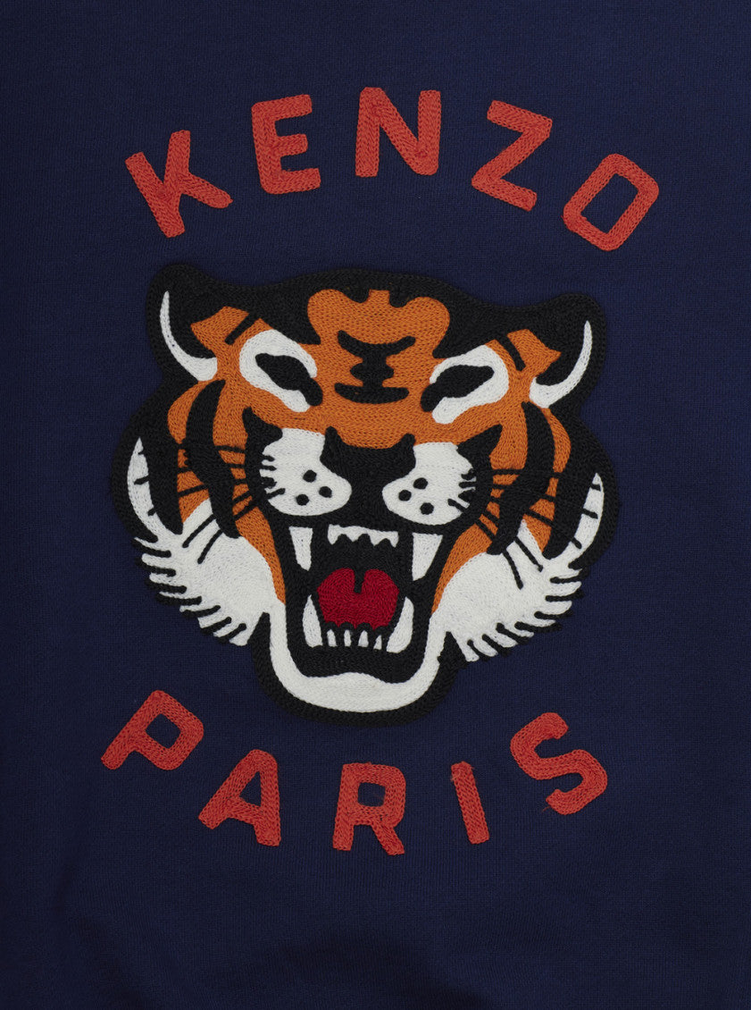 Boys Navy Blue Printed Sweatshirt 3