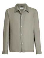 Green Shirt Collar Jacket 1