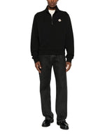 Black Half Zip Sweatshirt 1