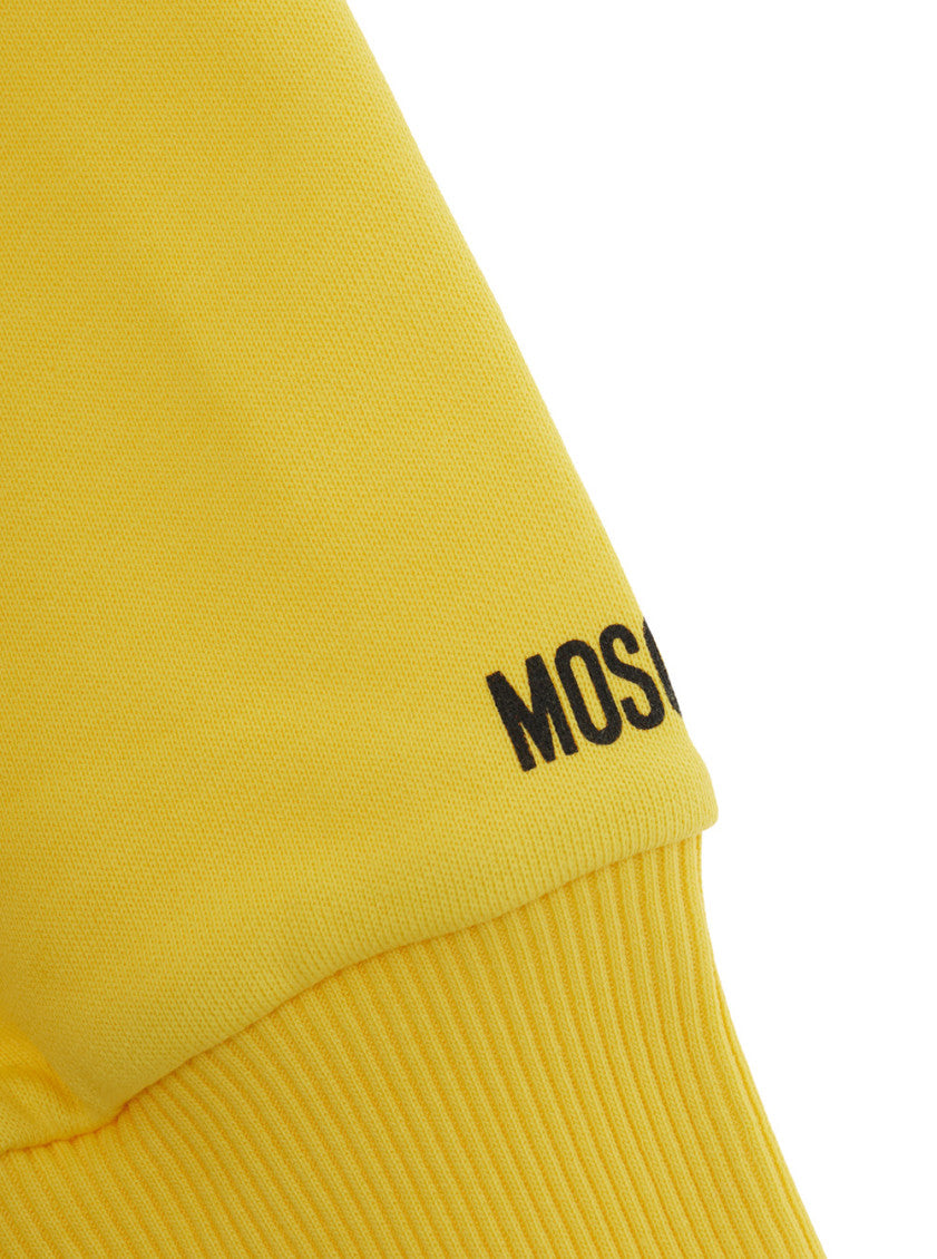 Boys Yellow Printed Sweatshirt 3