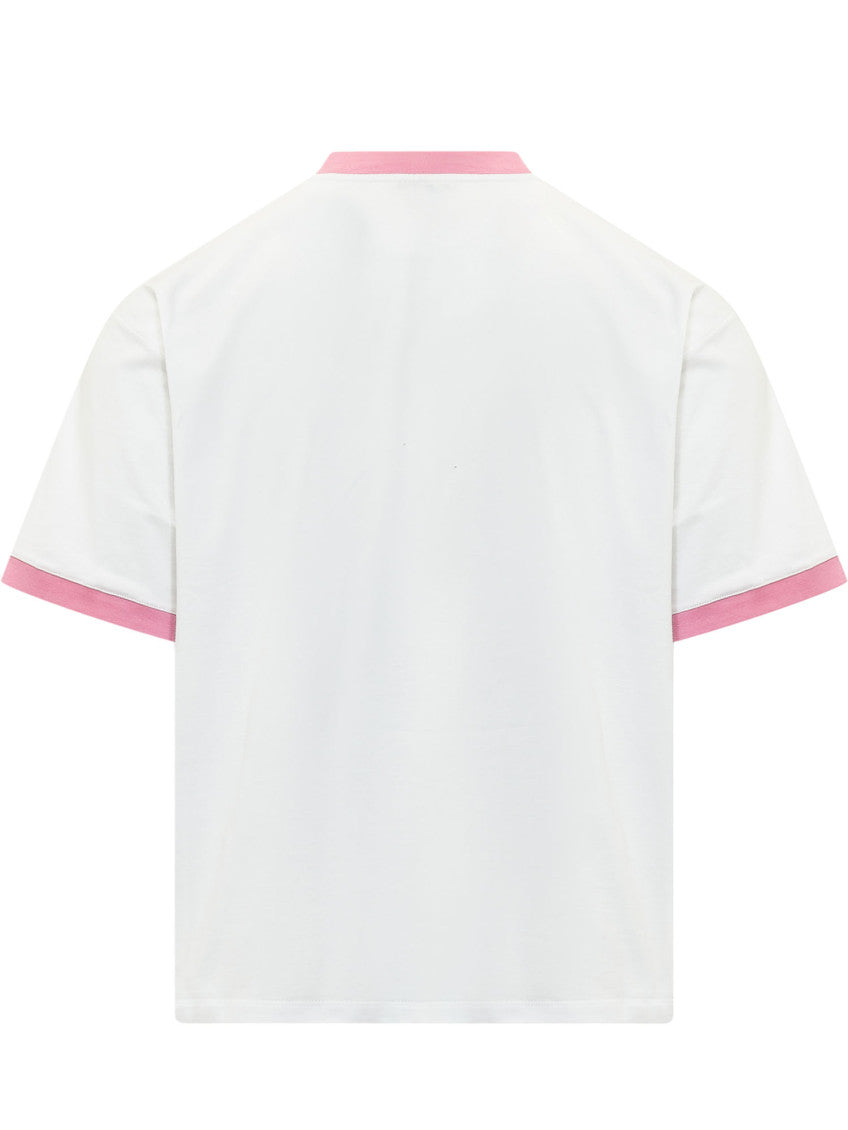 White Graphic Crew Neck T-Shirt 2