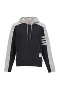 Grey Color Block Hoodie 1