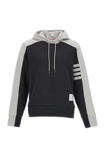 Grey Color Block Hoodie 1