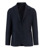 Dark Navy Single Breasted Blazer 1