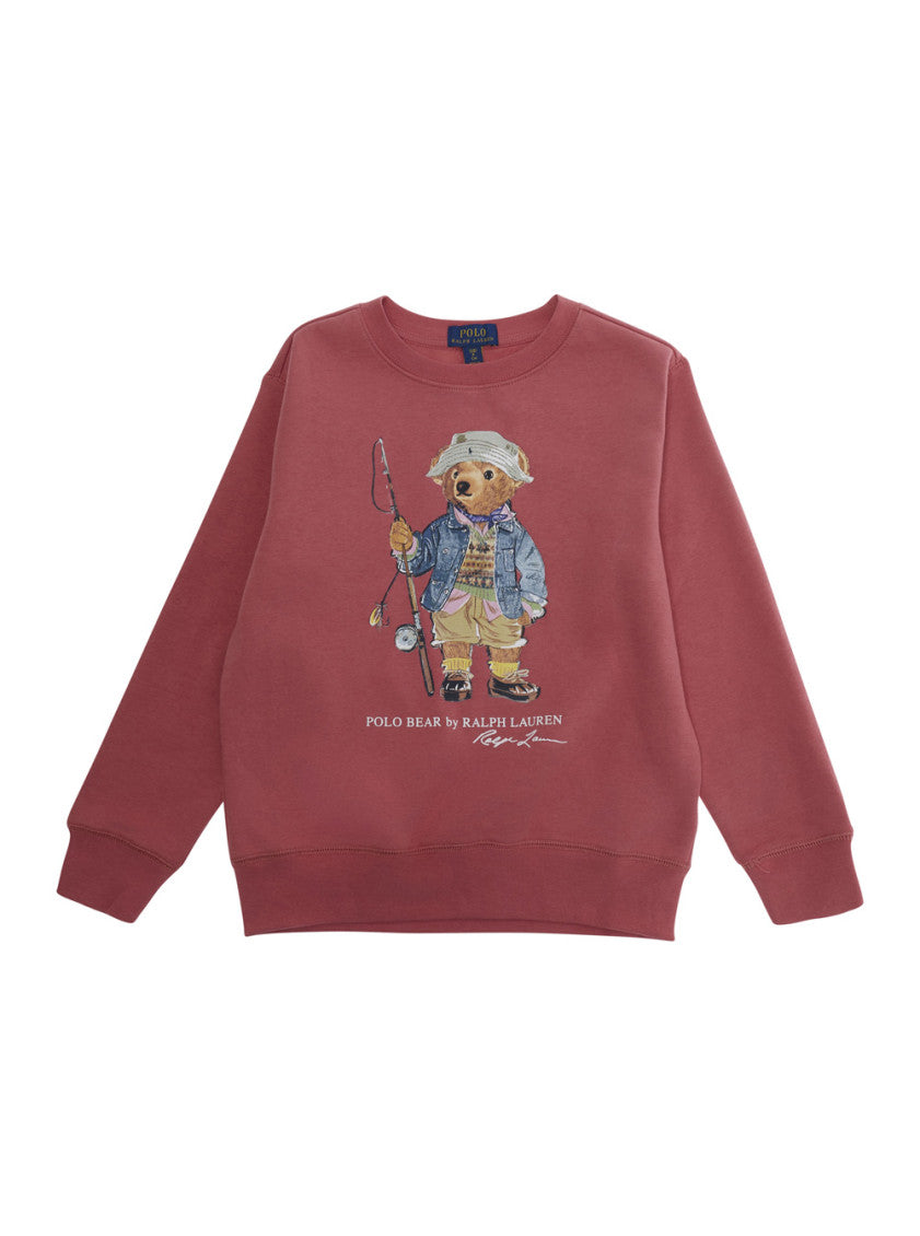Boys Red Graphic Sweatshirt 1